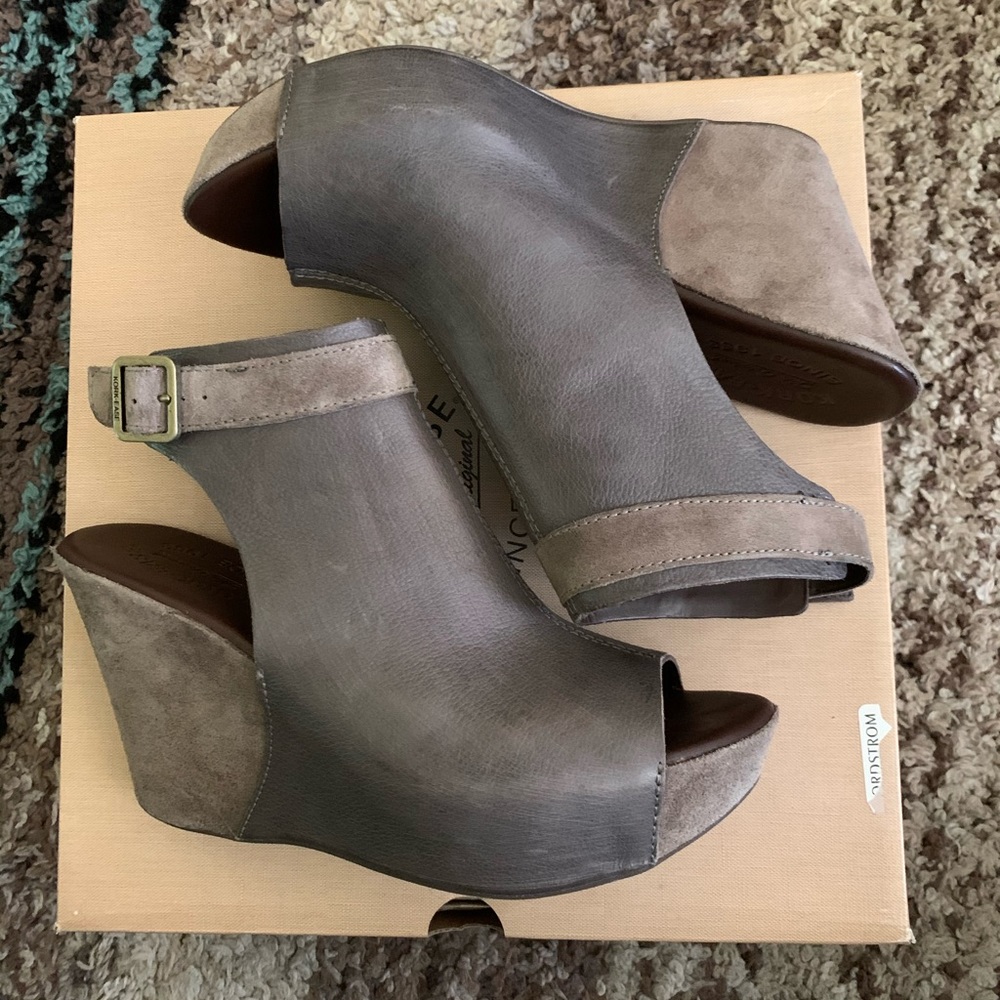 Kork Ease Berit Grey Size 8